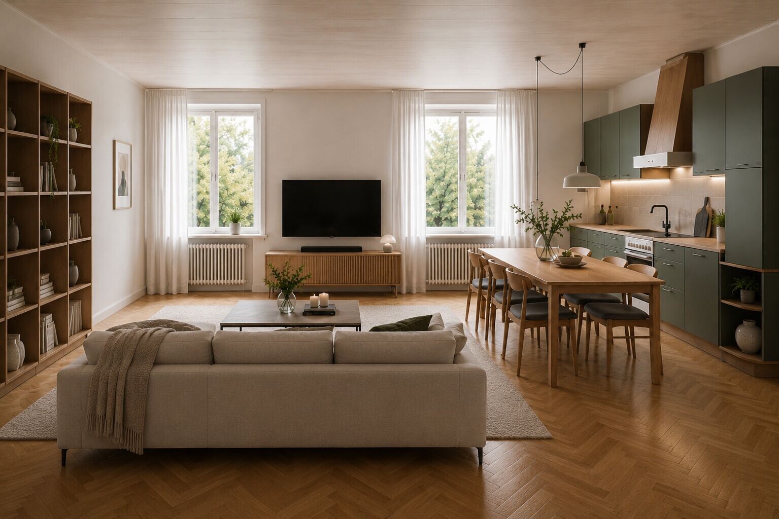 4-room apartment — Tartu, Kesklinn, Riia tn 11 — photo 2