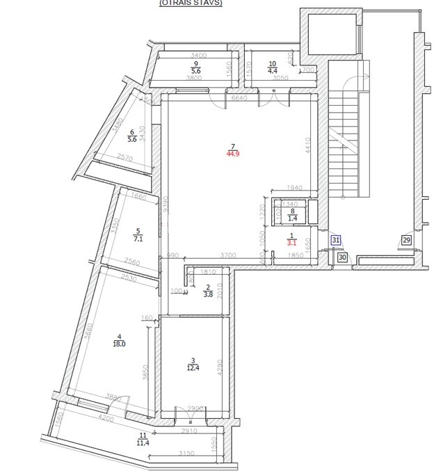 3-room apartment — Riga, Ziepniekkalns, Kaplavas iela 5 — photo 2