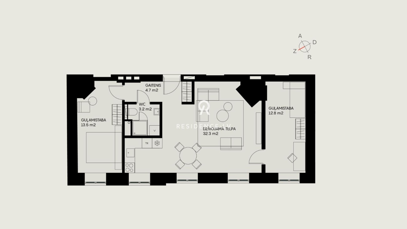3-room apartment — Riga, Torņakalns, Jelgavas iela — photo 4
