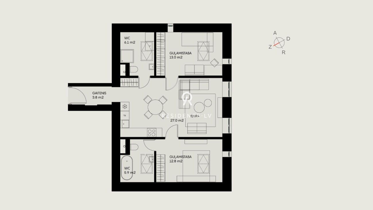 3-room apartment — Riga, Torņakalns, Jelgavas iela — photo 4
