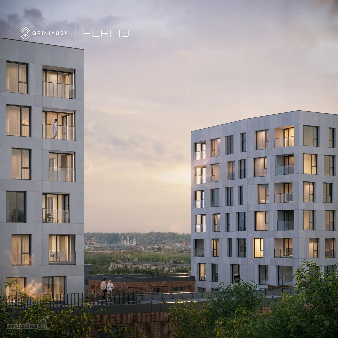2 kambarių butas - Kaunas, Vilijampolė, K. Griniaus g. — photo 1