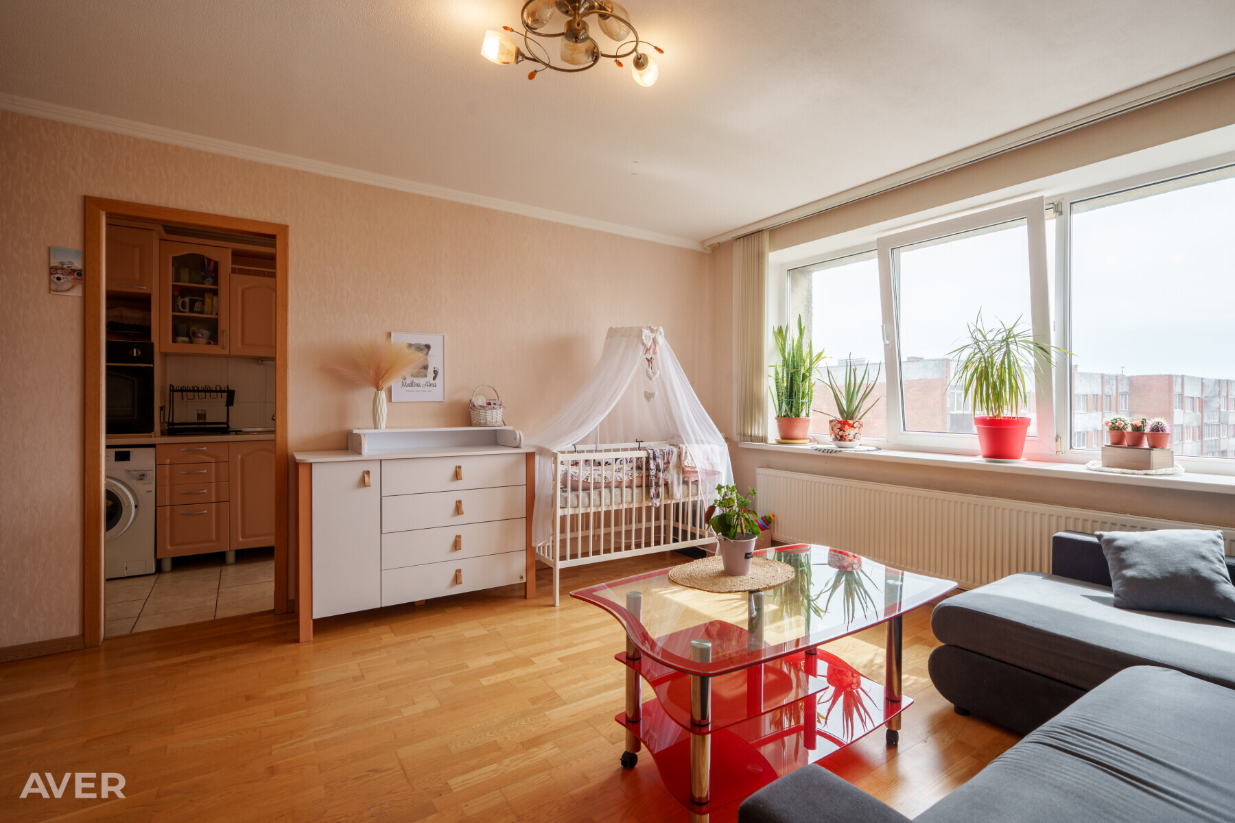 1-room apartment — Liepāja, Ziemeļu priekšpilsēta, Oskara Kalpaka iela 107 — photo 1