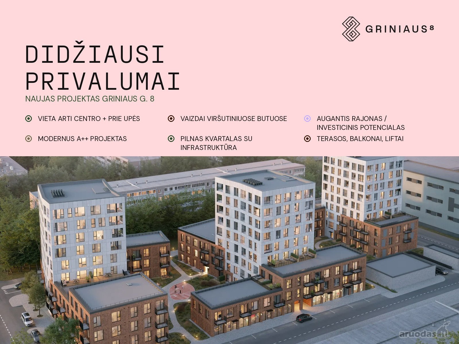 2 kambarių butas - Kaunas, Vilijampolė, K. Griniaus g. — photo 2
