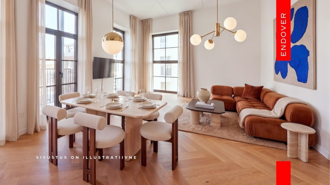 3-room apartment — Tallinn, Põhja-Tallinna, Uus-Volta tn 8/1 — photo 1