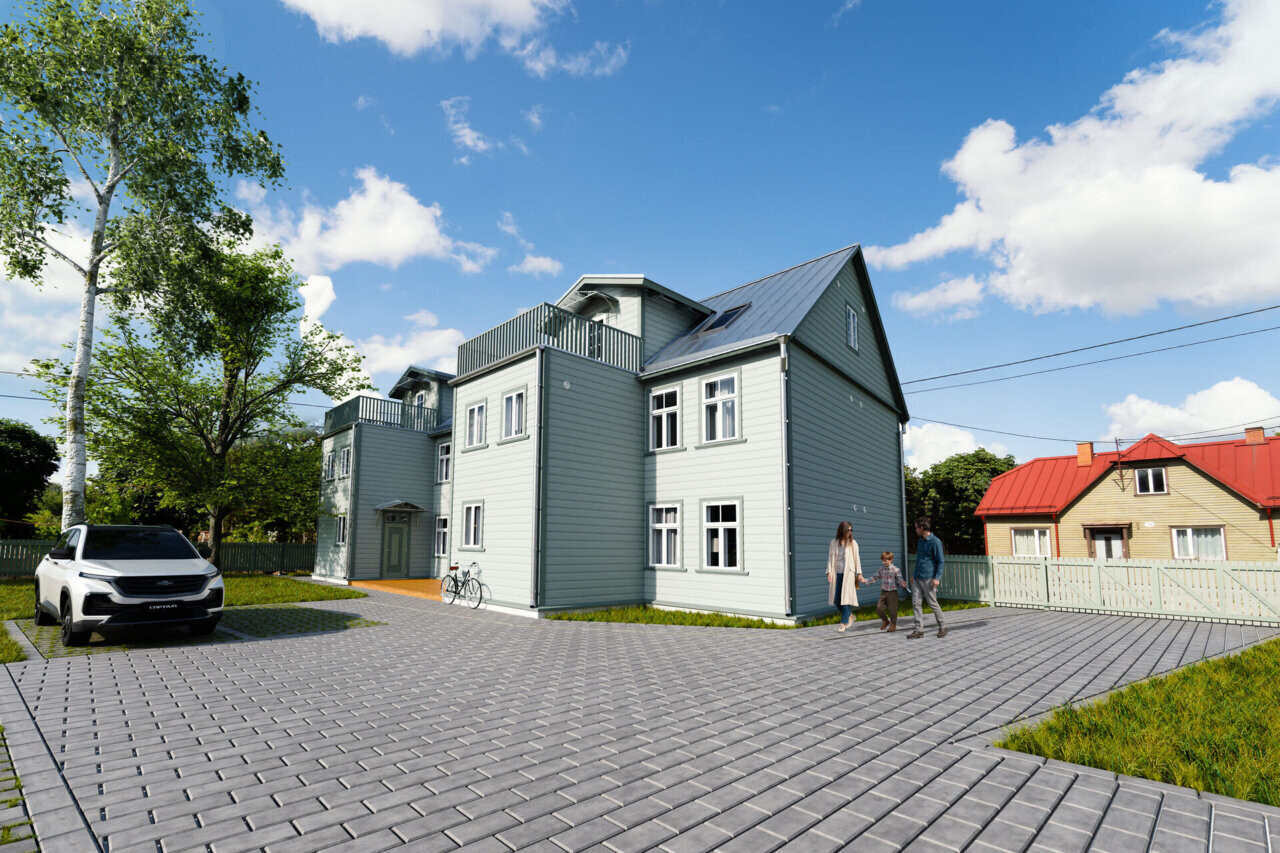 4-room apartment — Tartu, Kesklinn, Vaba tn 13 — photo 1
