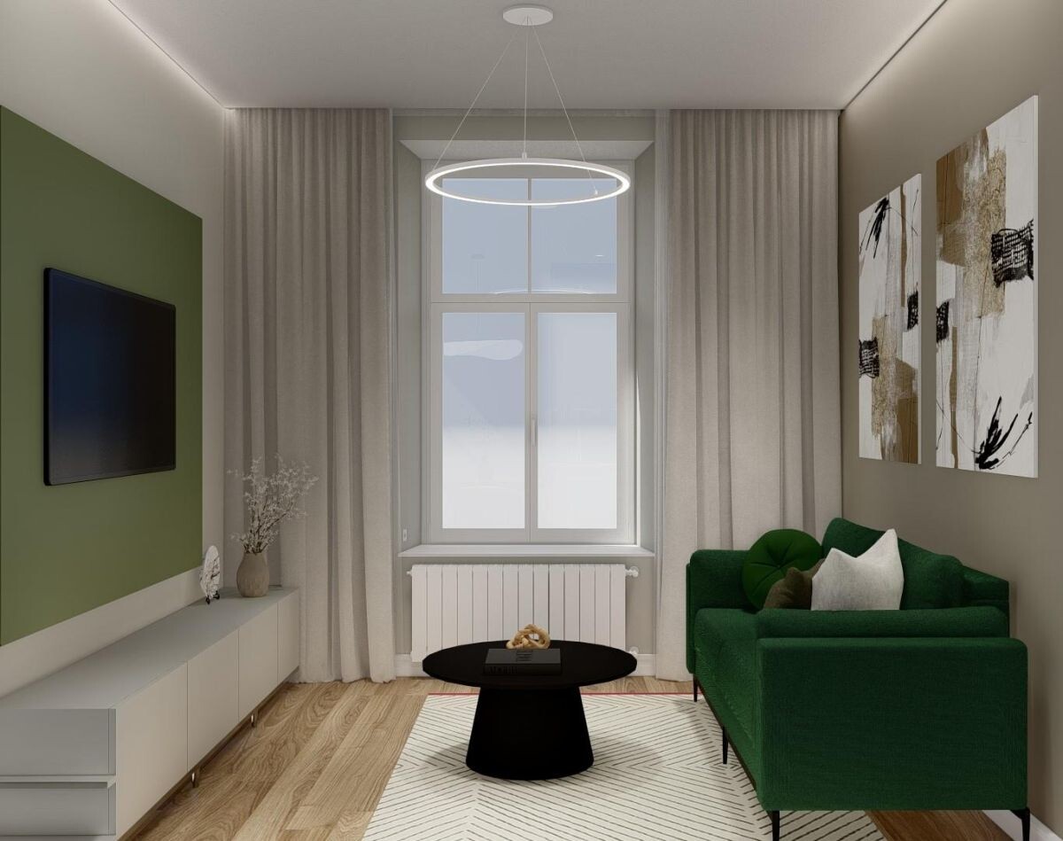 2-room apartment — Jūrmala, Majori, Jomas iela 46 — photo 1