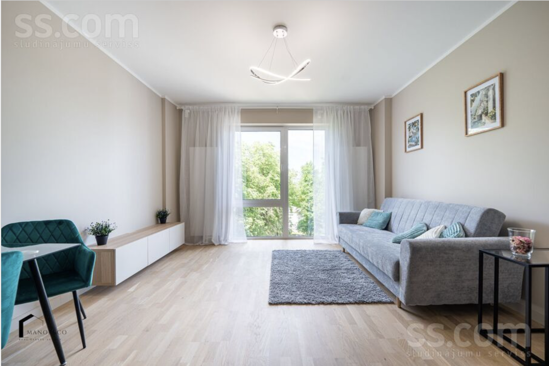 2-room apartment — Riga, Dārzciems, Rumbulas iela 14 — photo 1