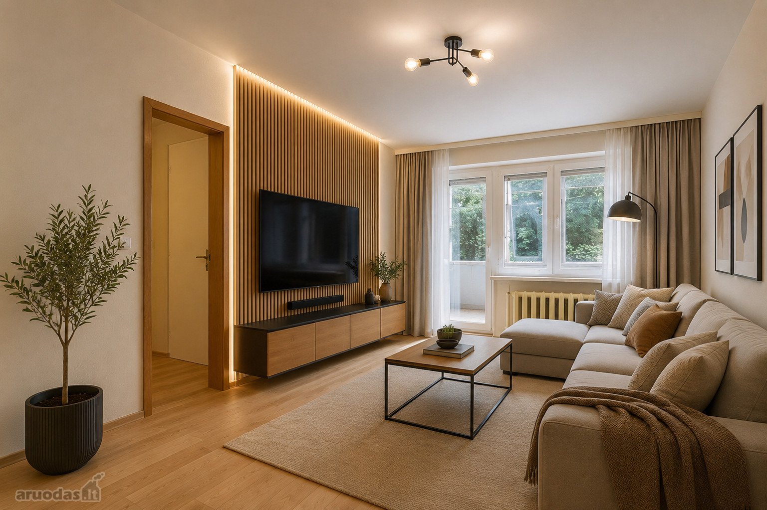 1 kambario butas - Kaunas, Eiguliai, Šiaurės pr. — photo 1