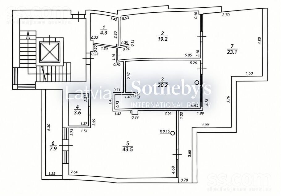 3-room apartment for sale — Jūrmala, Jaundubulti, Strēlnieku prospekts 50 — photo 30