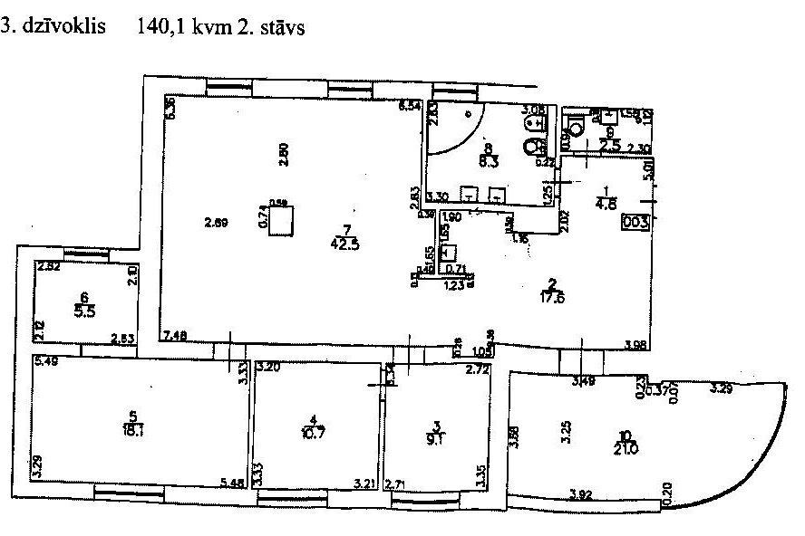 4-room apartment for rent — Jūrmala, Pumpuri, Dubultu prospekts 78 — photo 1