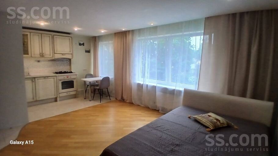 1-room apartment for rent — Jūrmala, Bulduri, Saldus 3 — photo 1