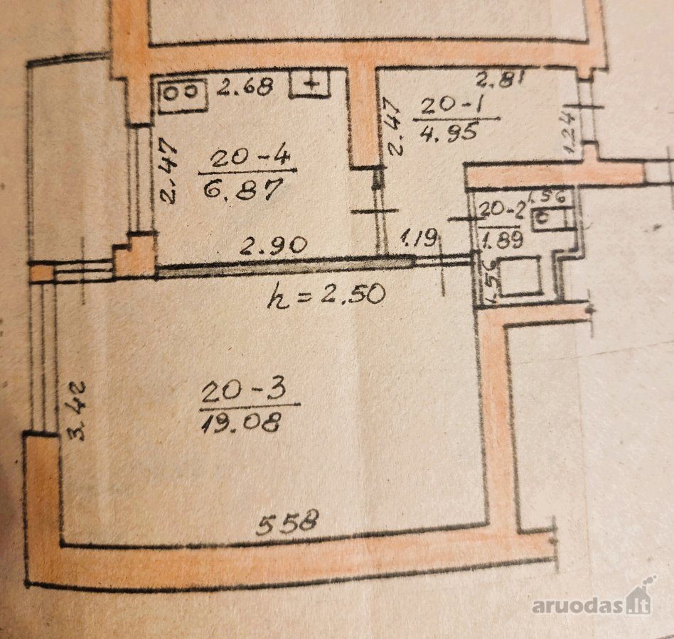 1-room apartment for sale — Kaunas, Žaliakalnis, Studentų g. — photo 23