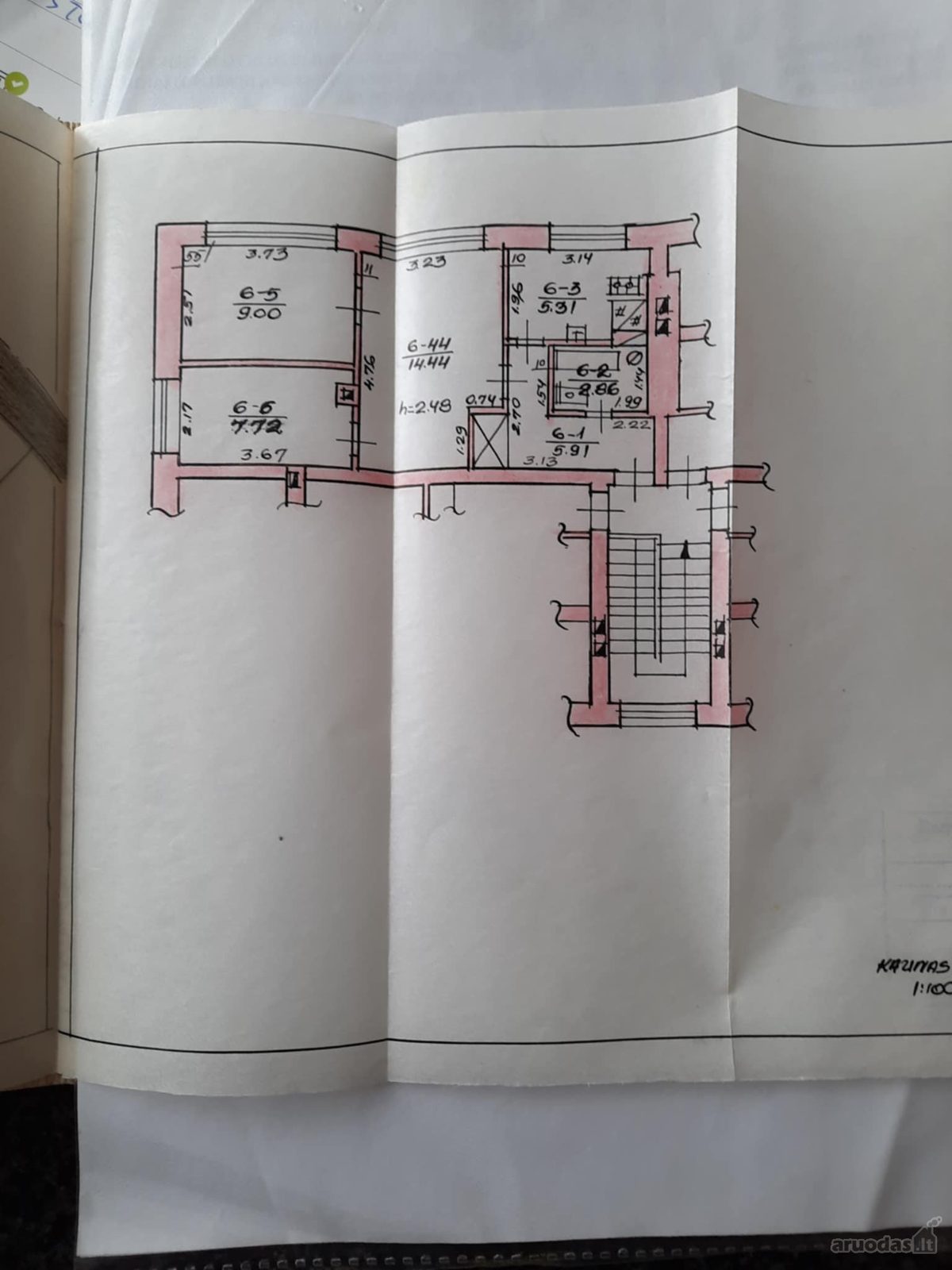 3-room apartment for sale — Kaunas, Palemonas, Stoties g. — photo 2