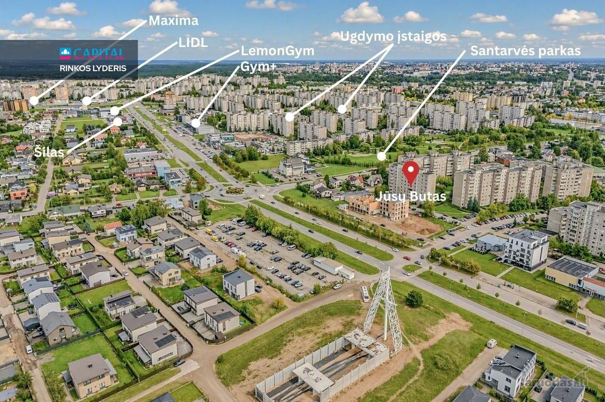 3-room apartment for sale — Kaunas, Šilainiai, Baltų pr. — photo 27