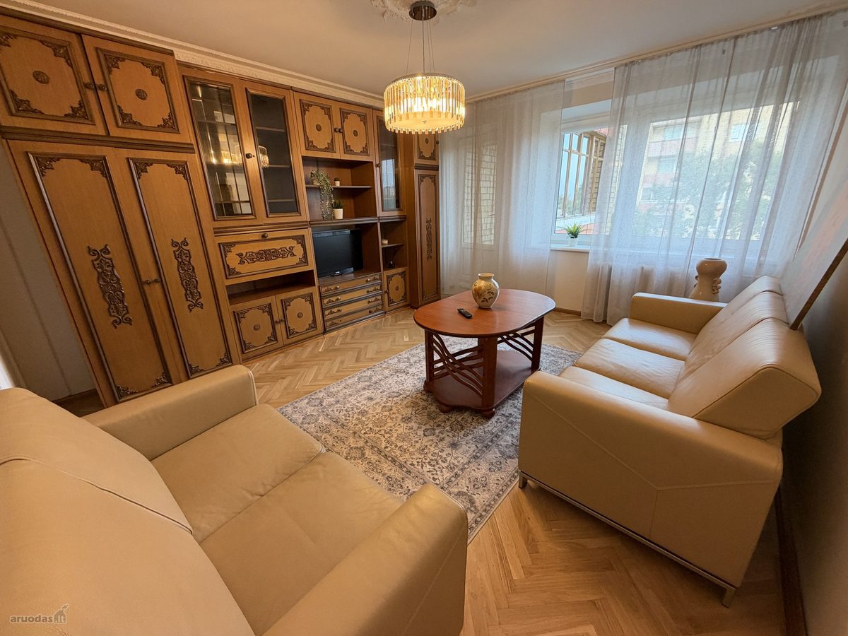 3-room apartment for rent — Kaunas, Žaliakalnis, Pašilės g. — photo 6