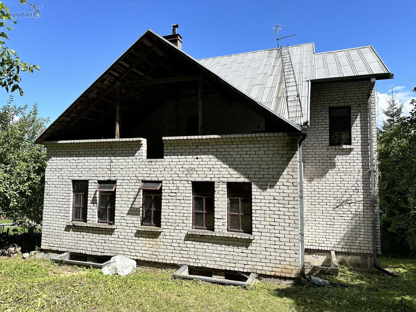 7 kambarių namas - Kaunas, Žemieji Šančiai, Švenčionių g.