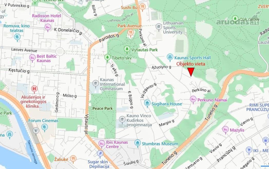 1 kambarių namas - Kaunas, Žaliakalnis, Joninių g.