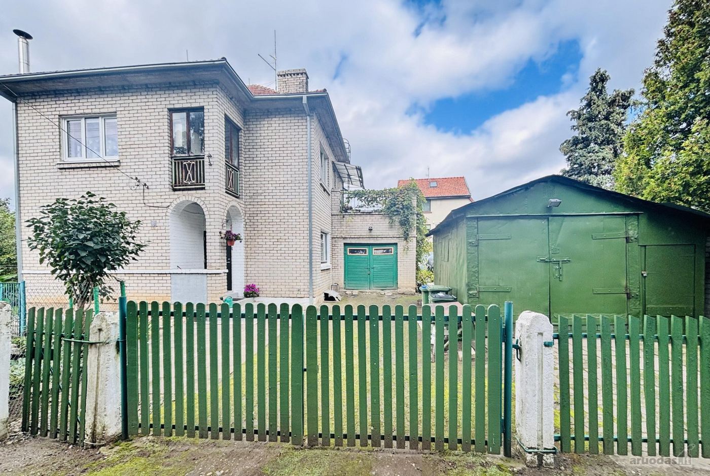 5 kambarių namas - Kaunas, Žaliakalnis, Naručio g.