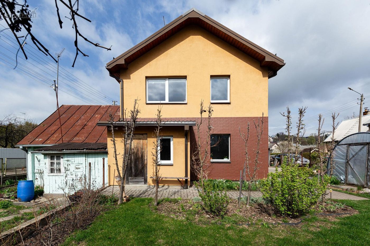 4 kambarių namas - Kaunas, Vilijampolė, Raudondvario 3-iasis tak.