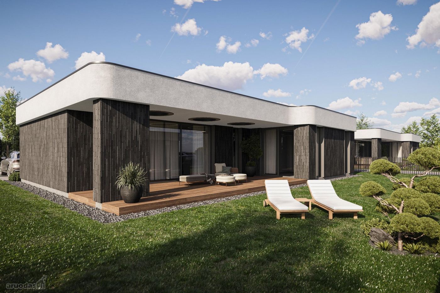 4 kambarių namas - Kaunas, Vytėnai, Lietaus g.