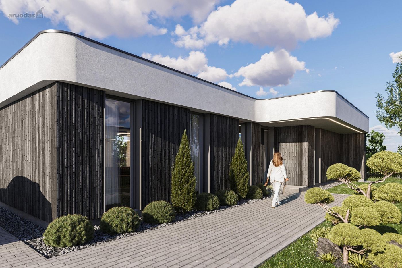 4 kambarių namas - Kaunas, Vytėnai, Lietaus g.