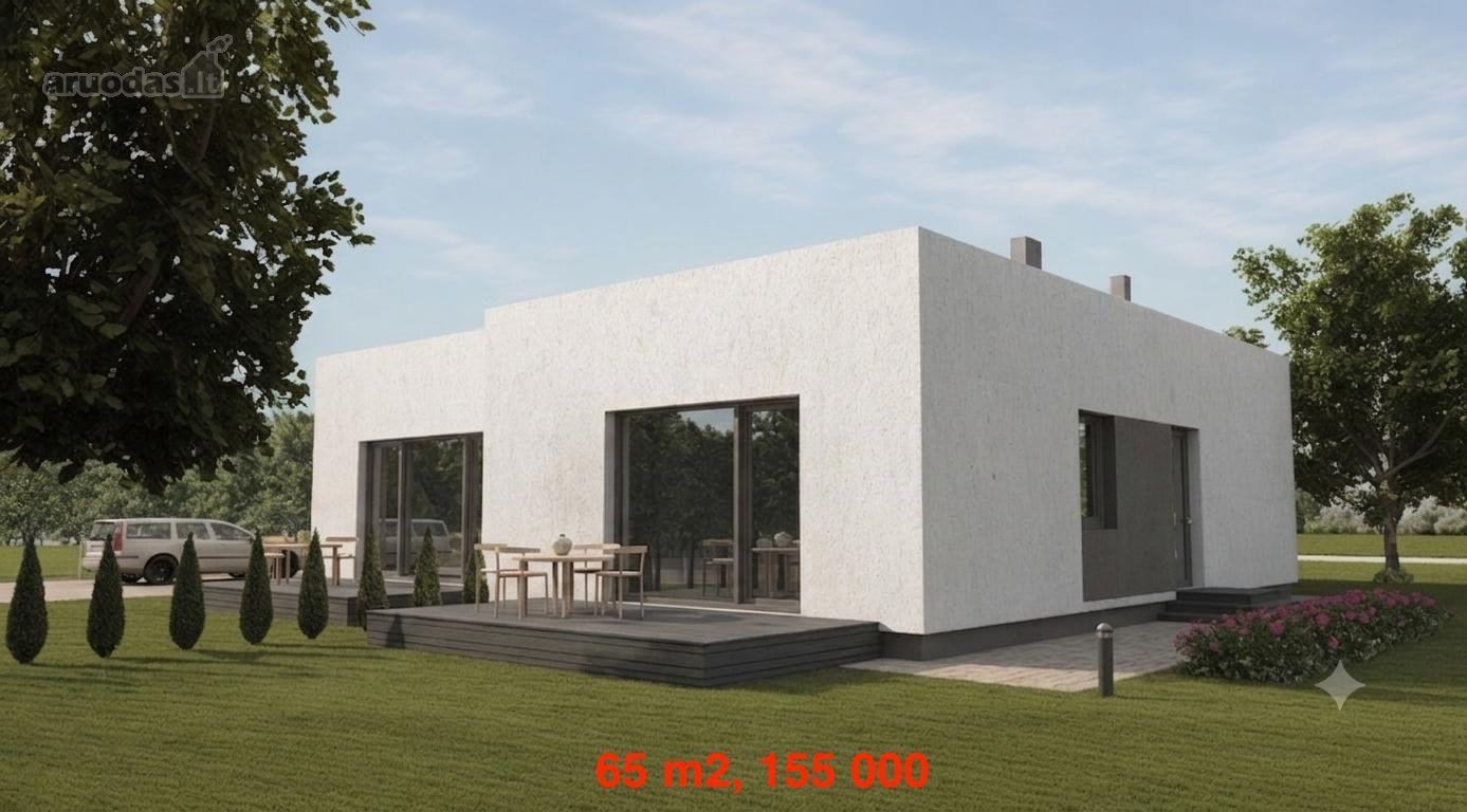 4 kambarių namas - Kaunas, Vaišvydava, Žeimelių g.