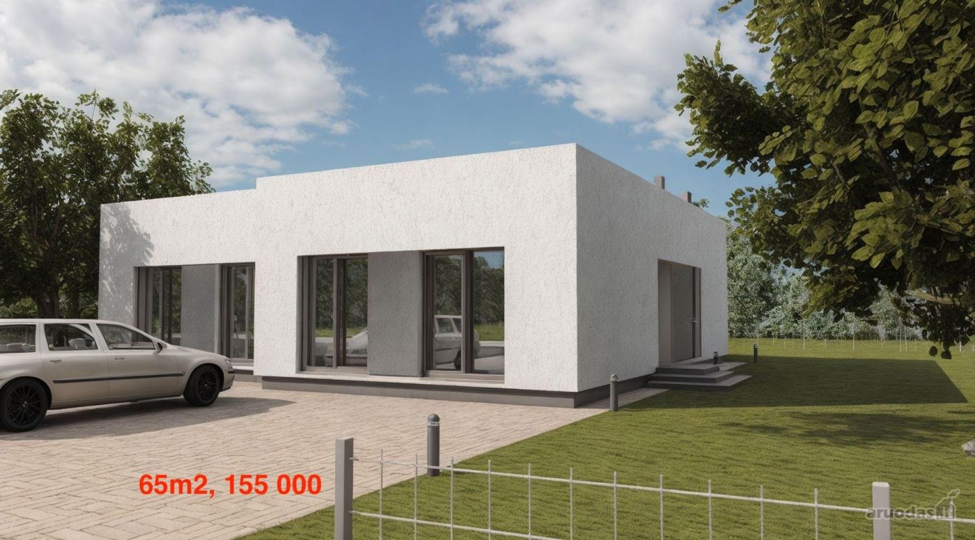 4 kambarių namas - Kaunas, Vaišvydava, Žeimelių g.