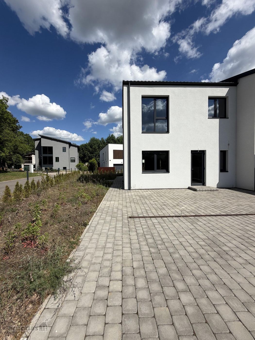4 kambarių namas - Kaunas, Romainiai, E. Volterio g.