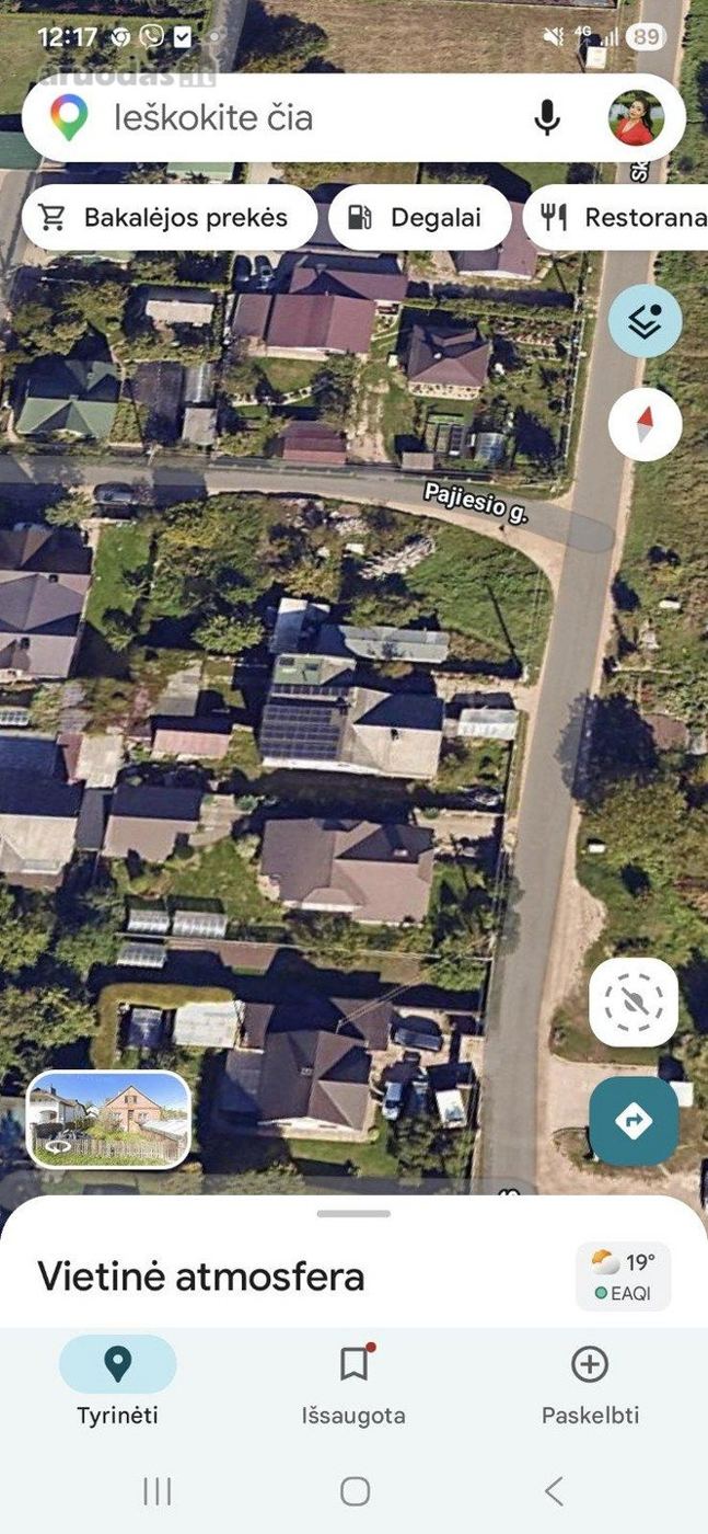 1 kambarių namas - Kaunas, Panemunė, Skalūnų g.