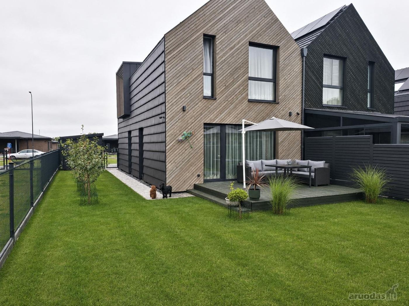 4 kambarių namas - Kaunas, Panemunė, V. Zatorskio g.