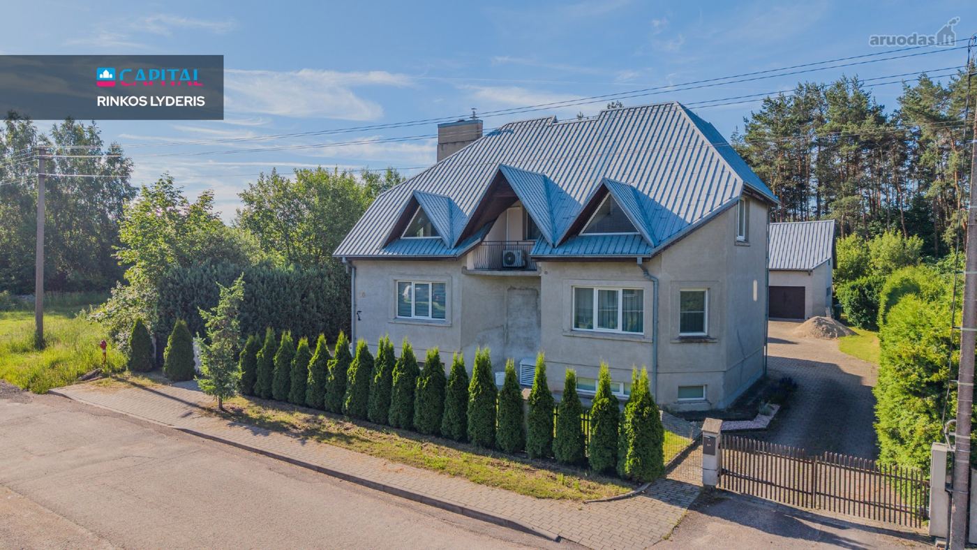 7 kambarių namas - Kaunas, Aukštutiniai Kaniūkai, Šventupės g.
