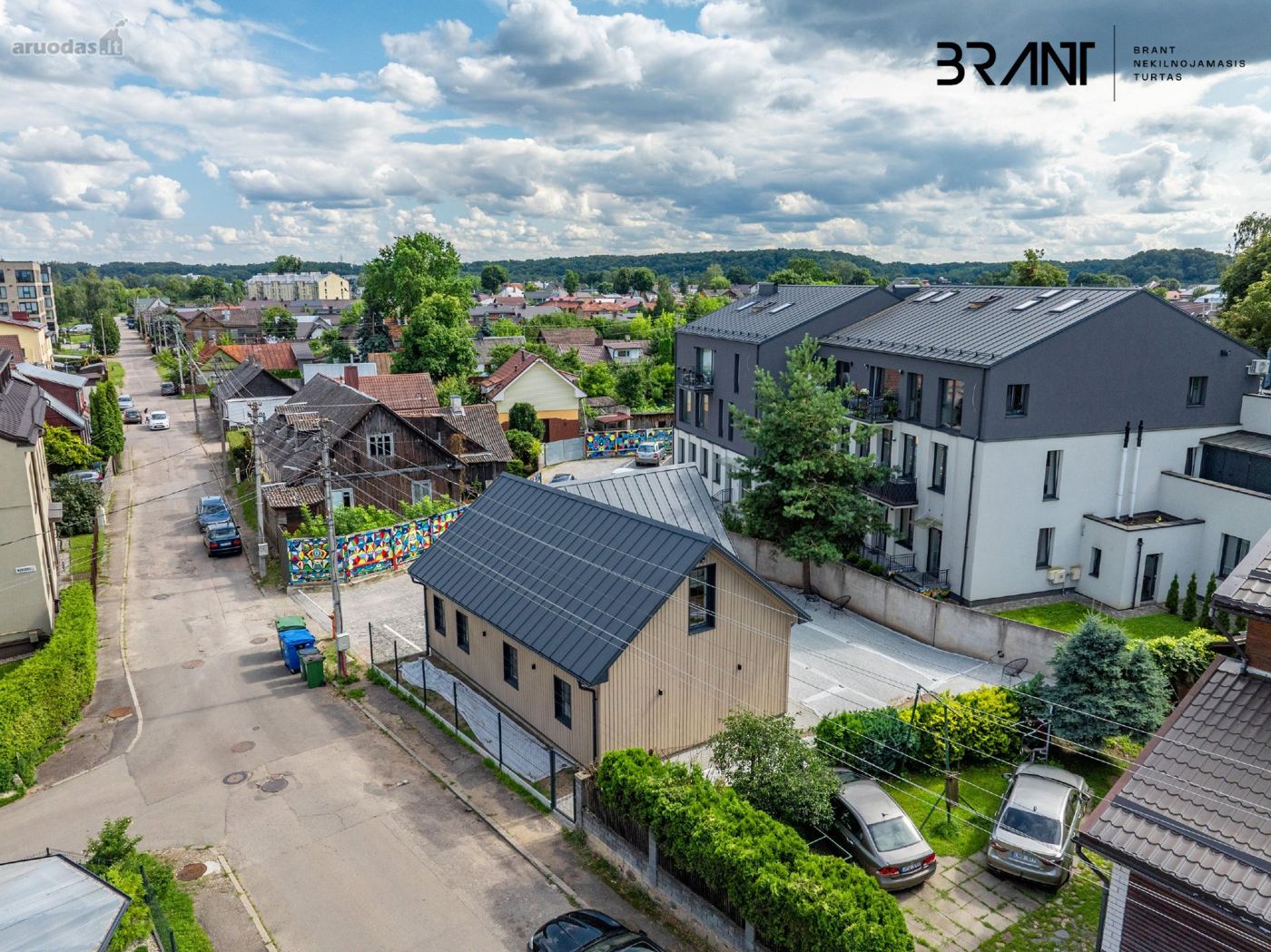 4 kambarių namas - Kaunas, Žemieji Šančiai, Sodų g.
