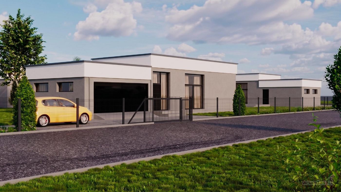 4 kambarių namas - Kaunas, Vaišvydava, Vienkiemių g.