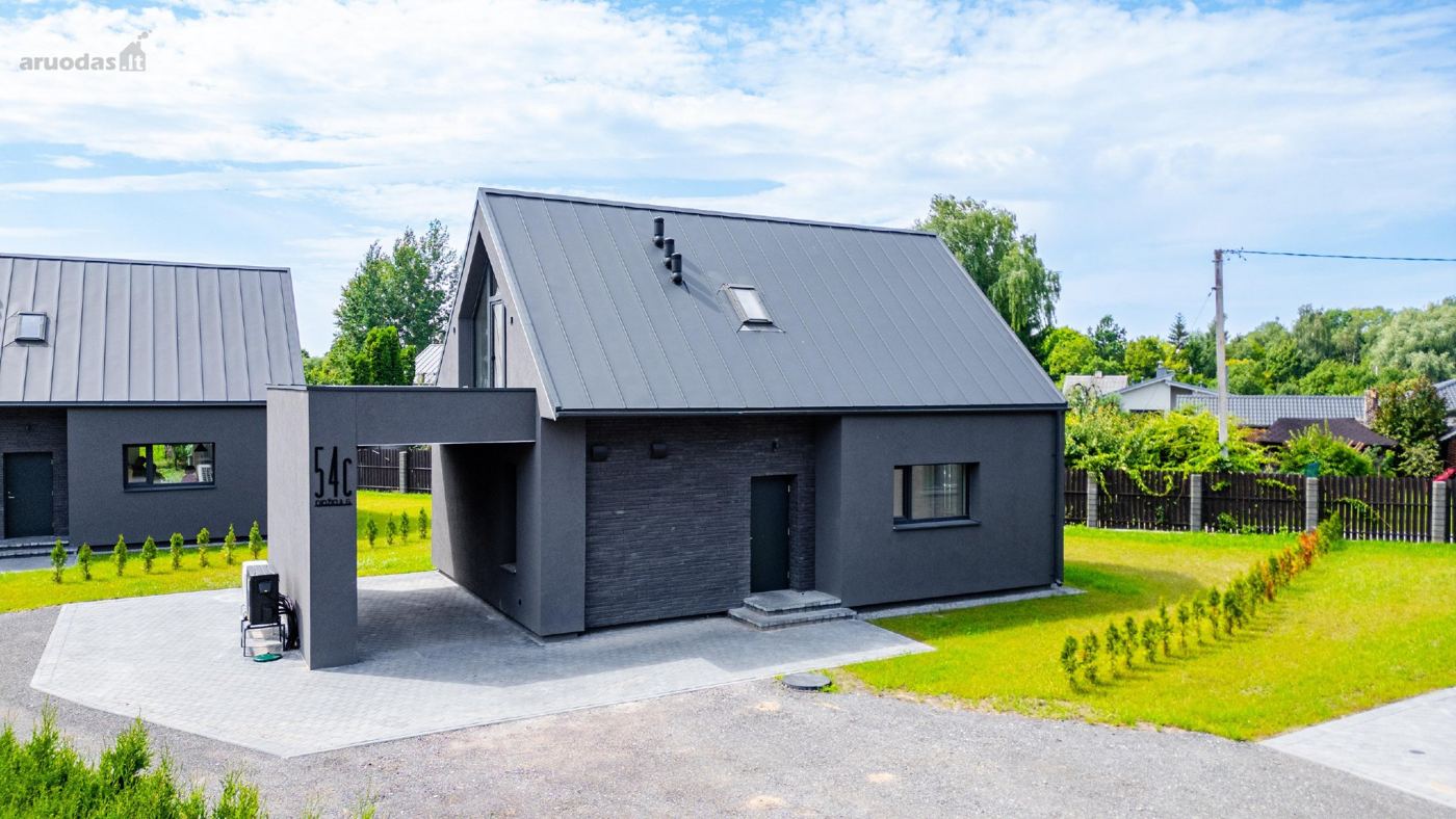 4 kambarių namas - Kaunas, Vaišvydava, Didžioji g.