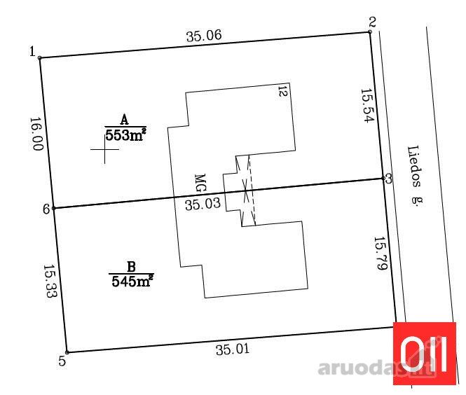 4 kambarių namas - Kaunas, Romainiai, Liedos g.