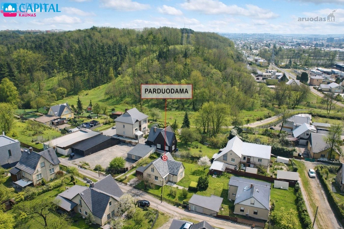 3 kambarių namas - Kaunas, Vilijampolė, Spanguolių g.