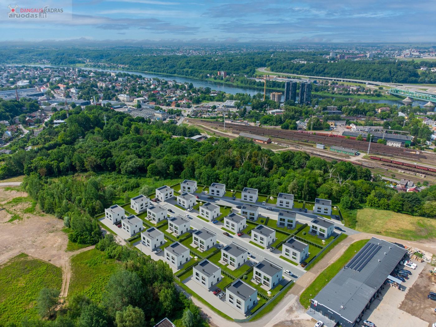 1 kambarių namas - Kaunas, Aukštieji Šančiai, Šaldytuvų g.