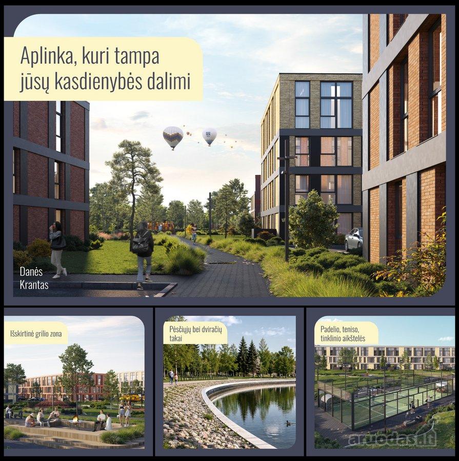 2 kambarių butas — Klaipėda, Mažojo kaimelio, Senvagės g. — photo 3