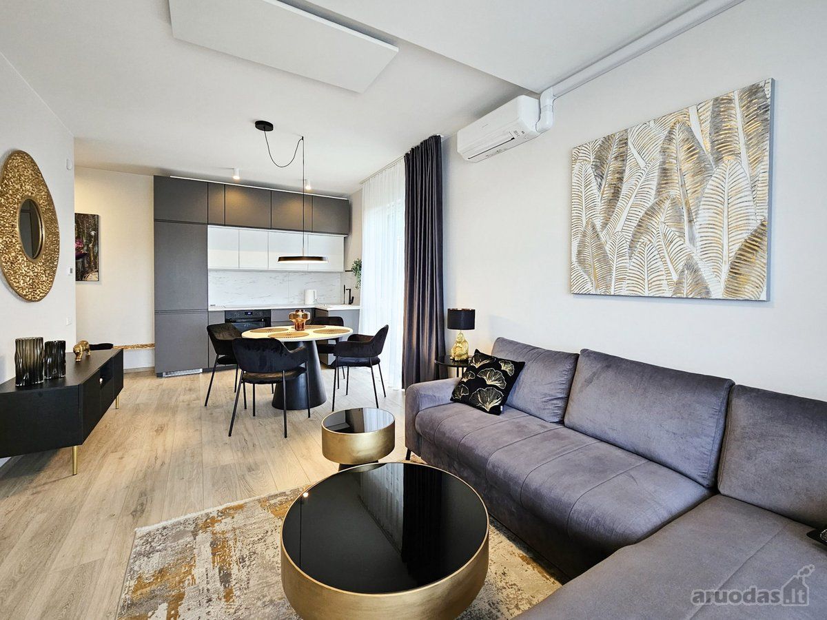 2-room apartment for sale — Palanga, Kunigiškiai, Vaivorykštės g. — photo 1