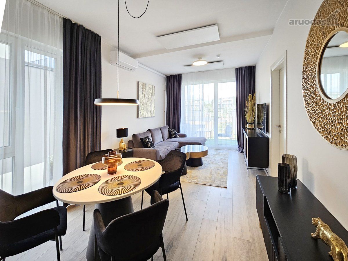 2-room apartment for sale — Palanga, Kunigiškiai, Vaivorykštės g. — photo 2