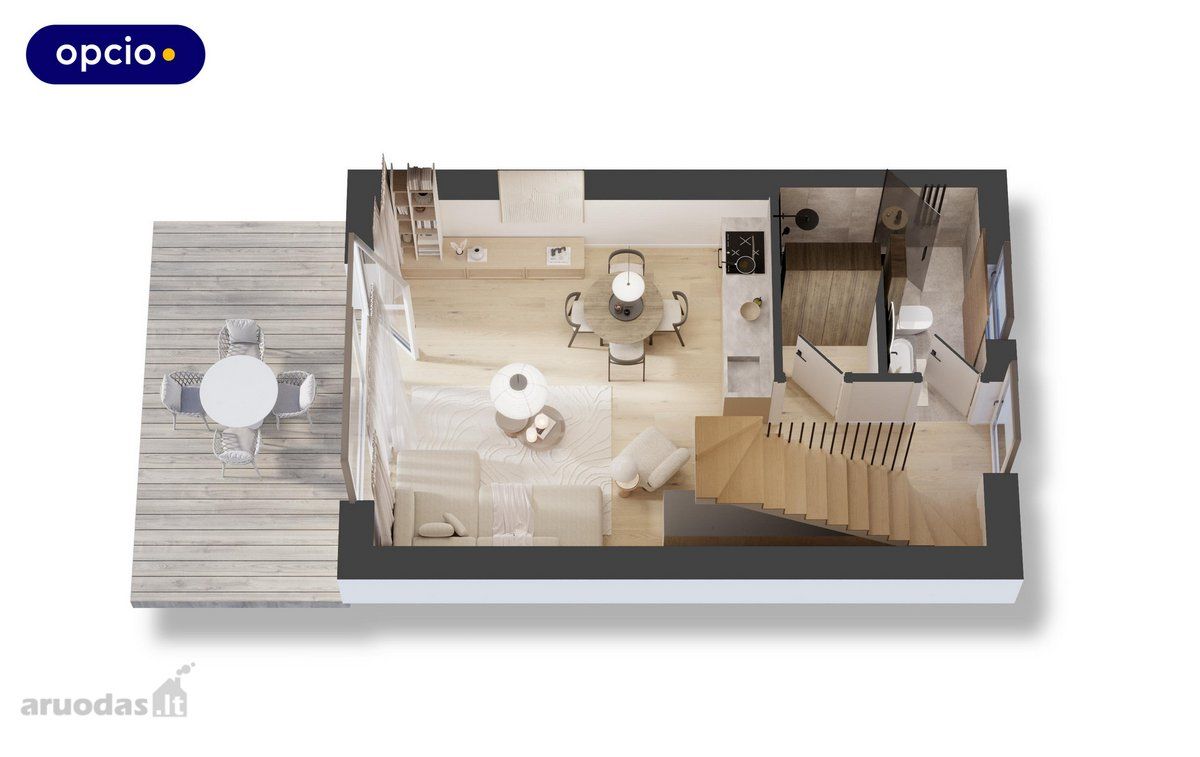 3-room apartment for sale — Palanga, Šventoji, Latgalos g. — photo 19