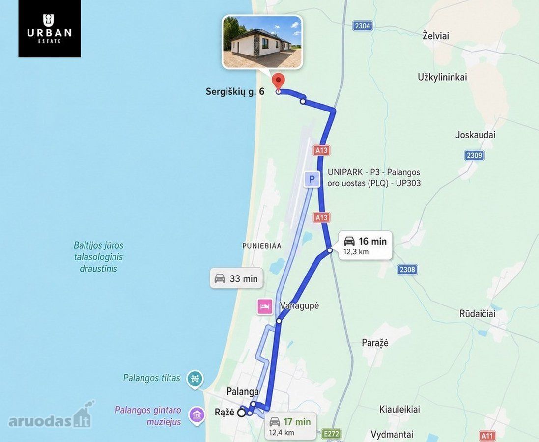 House for sale — Palanga, Šventoji, Sergiškių g. — photo 23