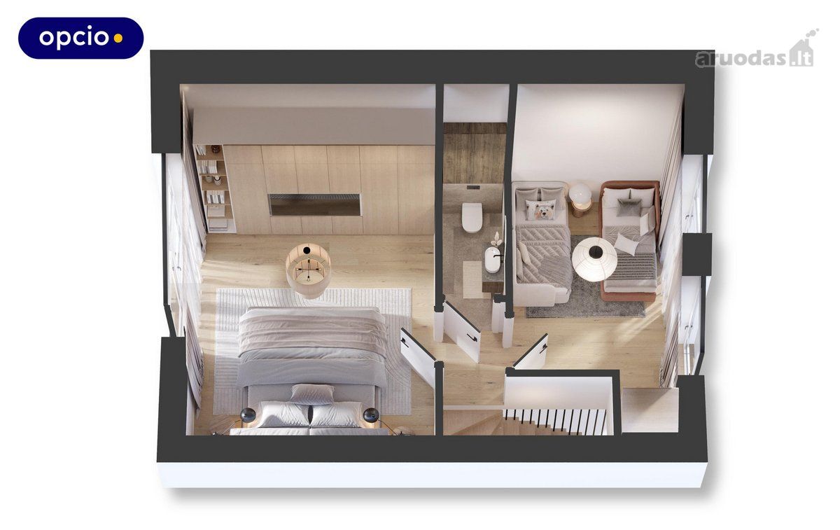 3-room apartment for sale — Palanga, Šventoji, Latgalos g. — photo 20