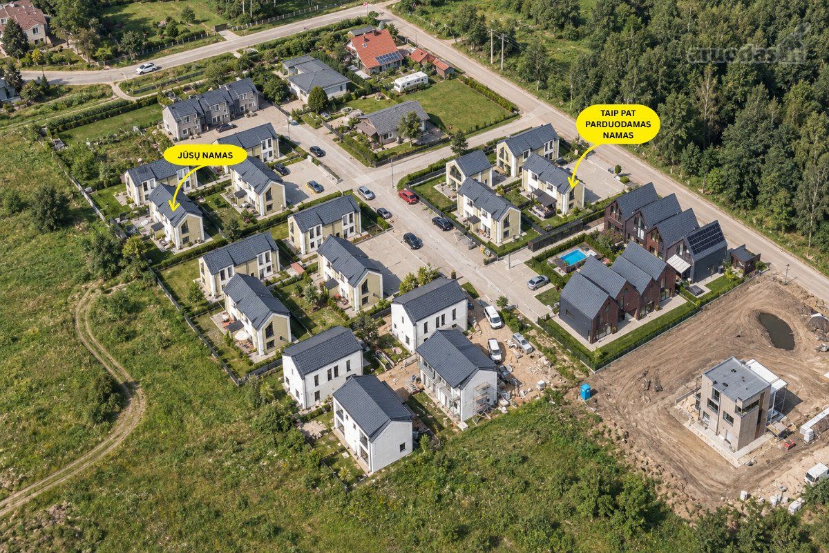 Semi-detached house for sale — Palanga, Kunigiškiai, Vingio g. — photo 32