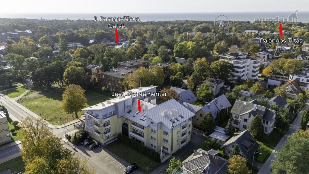 Palanga, S. Nėries g., 2 kambarių butas — photo 2