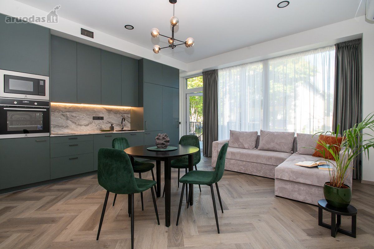 2-room apartment for rent — Palanga, Vytauto g. — photo 1