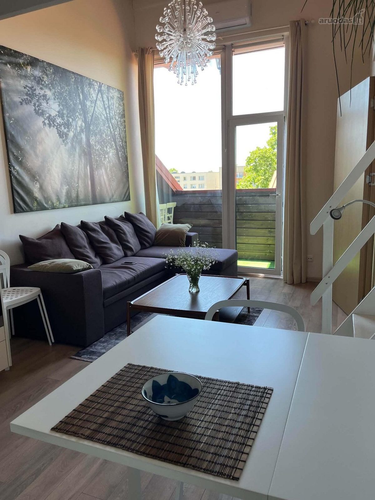 3-room apartment for rent — Palanga, Palanga, Ganyklų g. — photo 1