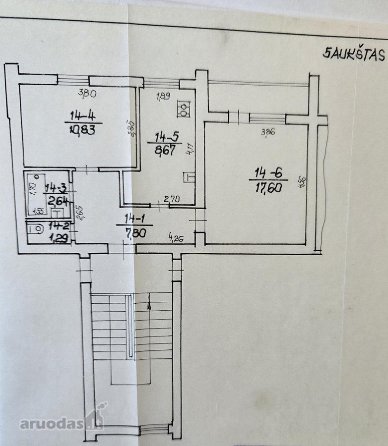 2-room apartment for sale — Panevėžys, Pilėnai, Dainavos g. 15 — photo 36