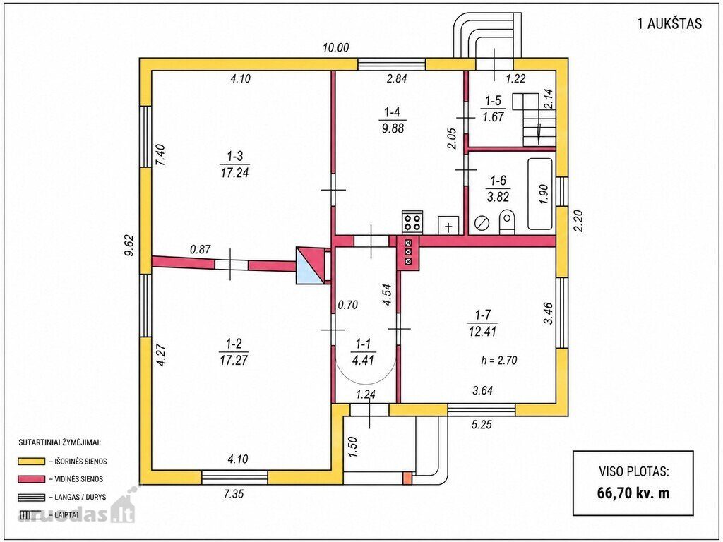 House for sale — Panevėžys, Centras, Švyturio g. — photo 38