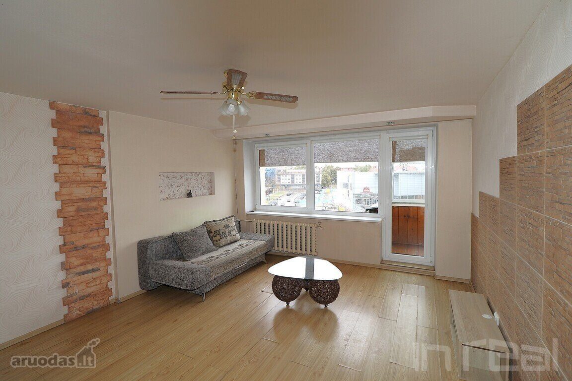 1-room apartment for rent — Panevėžys, Centras, J. Basanavičiaus g. — photo 1